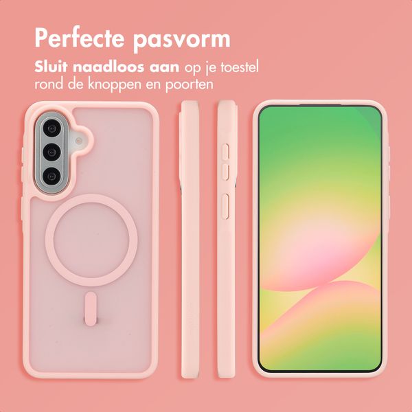 imoshion Color Guard Backcover met MagSafe Samsung Galaxy A57 (5G) - Lichtroze
