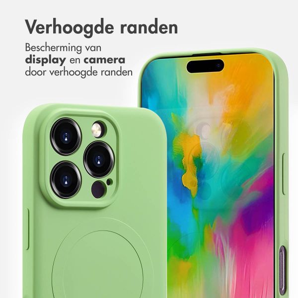 imoshion Color Backcover met MagSafe Apple iPhone 16 Pro - Groen