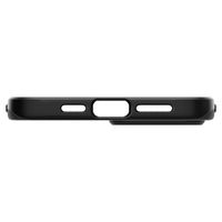 Spigen Thin Fit Air Backcover iPhone 12 (Pro) - Zwart