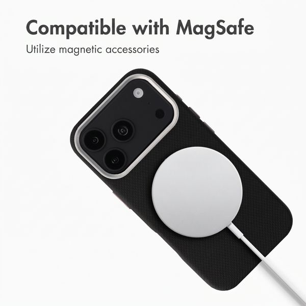 Accezz Mesh Back Cover with MagSafe Apple iPhone 17 Pro Max - Black
