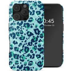 Selencia Vivid Tough Backcover met MagSafe iPhone 16 Pro - Wild Spots Light Blue