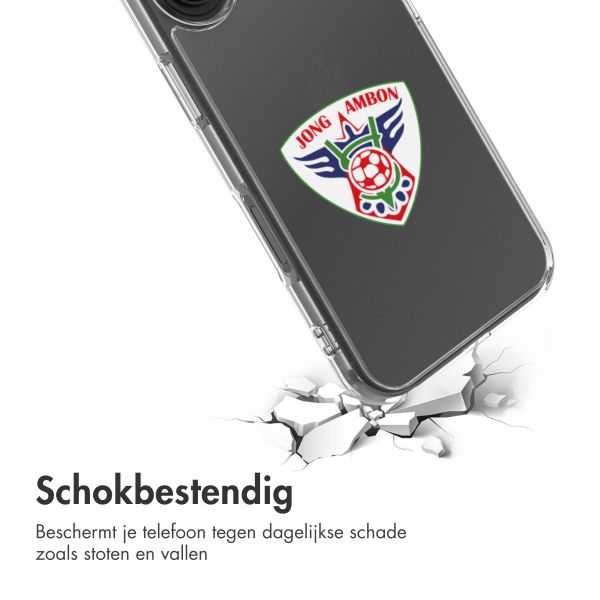 Clear Backcover Apple iPhone 16 - S.V. Jong Ambon