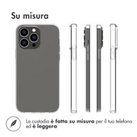 Accezz Clear Backcover Apple iPhone 14 Pro Max - Transparant