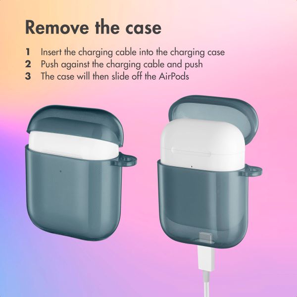 imoshion Neon case  Apple AirPods 1 / 2 - Dark Blue
