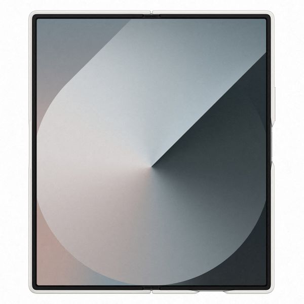 Samsung Originele Silicone Backcover met Strap Samsung Galaxy Z Fold 6 - White