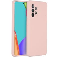 Accezz Liquid Silicone Backcover Samsung Galaxy A52(s) (5G/4G) - Roze