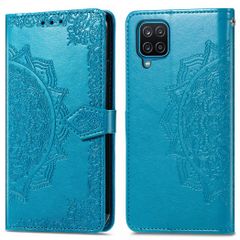 imoshion Mandala Bookcase Samsung Galaxy A12 - Turquoise