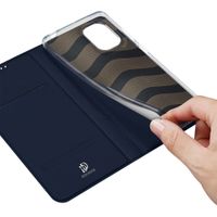 Dux Ducis Slim Softcase Bookcase Motorola Moto G04 / G24 / G24 Power - Donkerblauw