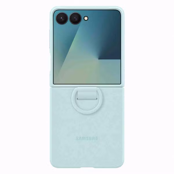 Samsung Originele Silicone Cover Ring Samsung Galaxy Z Flip 7 - Mint
