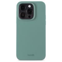 Holdit Silicone Case iPhone 14 Pro - Moss Green