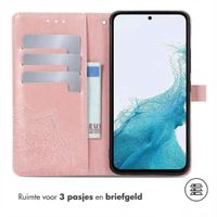 imoshion Mandala Bookcase Samsung Galaxy A56 - Rosé Goud