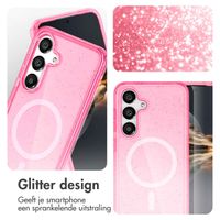 imoshion Sparkle Backcover met MagSafe Samsung Galaxy S25 Plus - Roze