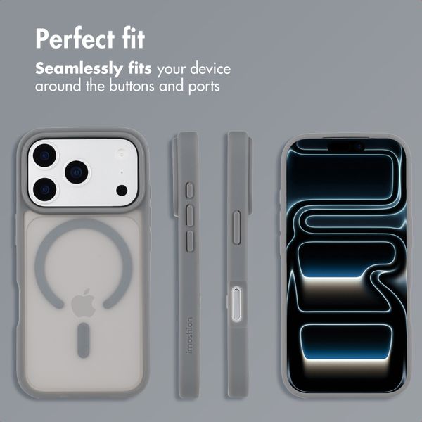 imoshion Colour Guard Back Cover with MagSafe Apple iPhone 17 Pro Max - Grey