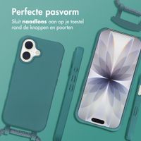 imoshion Color Backcover met afneembaar koord met MagSafe Apple iPhone 17 - Donkergroen