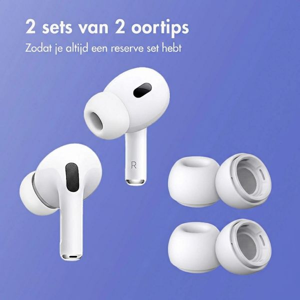imoshion Siliconen Oortips 2-pack Apple AirPods Pro 1 / 2 - S