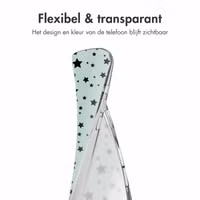 imoshion Design hoesje Apple iPhone 16 - Stars Mint