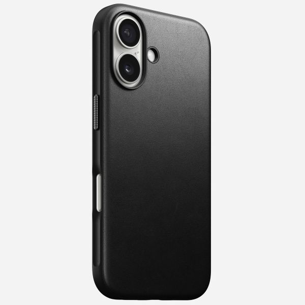 Nomad Modern Leather Case iPhone 16 - Black