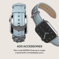 Burga Genuine Leather Band Apple Watch | 38/40/41/42 mm - Dream / Silver