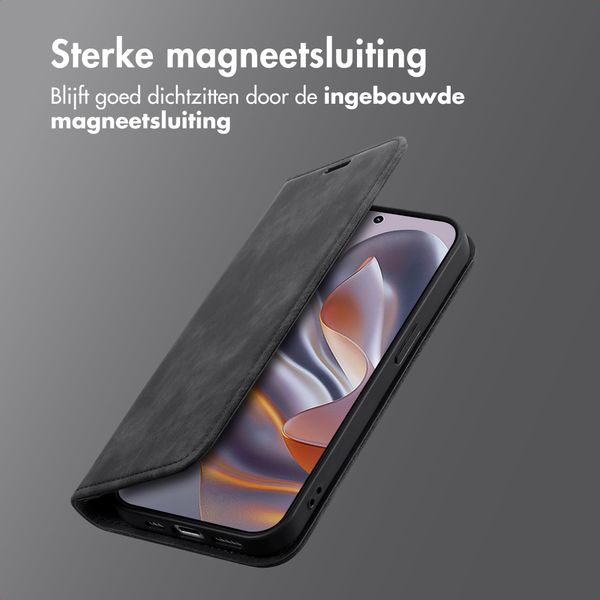 imoshion Slim Bookcase Motorola Thinkphone 25 / Edge 50 Neo / Edge 60 Neo - Zwart