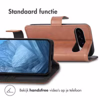 imoshion Luxe Bookcase Google Pixel 10 Pro XL - Bruin