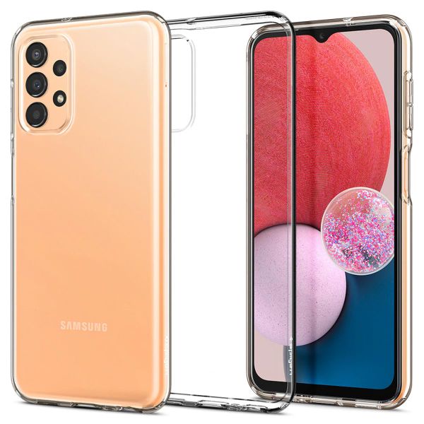 Spigen Liquid Crystal Backcover Samsung Galaxy A13 (4G) - Transparant