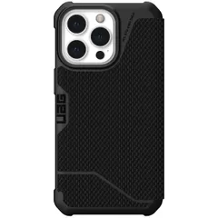 UAG Metropolis Bookcase iPhone 13 Pro - Kevlar Black