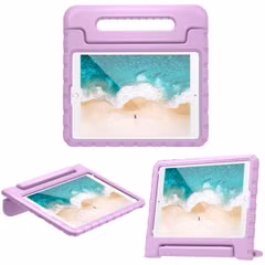 imoshion Kidsproof Backcover met handvat Apple iPad 9 (2021) 10.2 inch / iPad 8 (2020) 10.2 inch / iPad 7 (2019) 10.2 inch - Lila