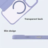 imoshion Transparent Bookcase with MagSafe Apple iPhone 17 Pro - Lilac