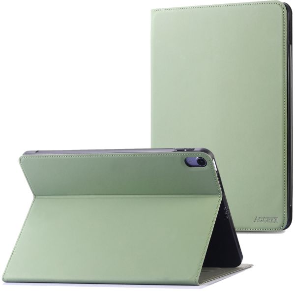 Accezz Classic Tablet Case iPad Mini 7 (2024) / iPad Mini 6 (2021) - Groen / Green