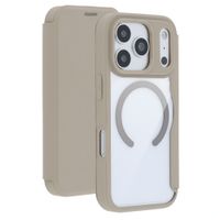 imoshion Transparante Bookcase met MagSafe Apple iPhone 18 Pro / 17 Pro - Beige