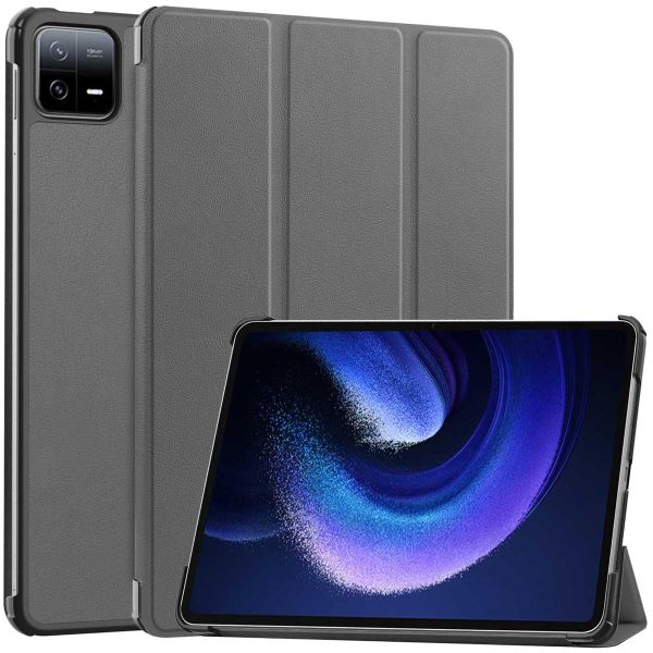 imoshion Trifold Bookcase Xiaomi Pad 6 / 6 Pro - Grijs