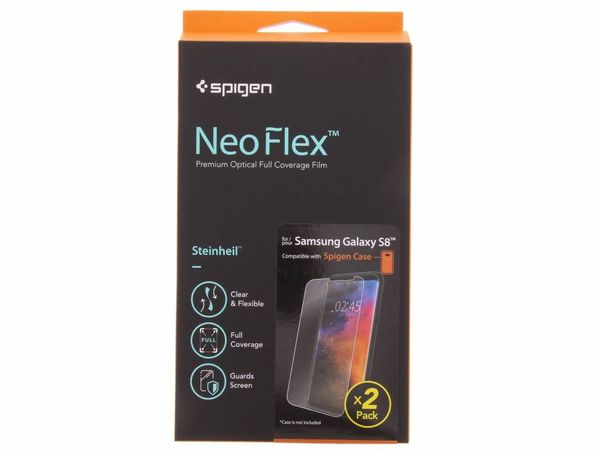 Spigen Neo Flex Screenprotector Duo Pack Samsung Galaxy S8