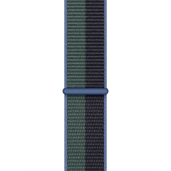 Apple Sport Loop band Apple Watch Series 1 t/m 11 / SE / Ultra (44/45/46/49 mm) - Midnight Green