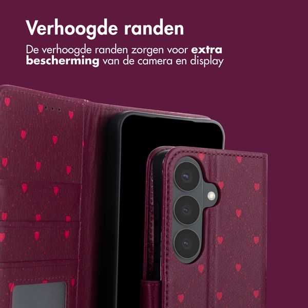 imoshion Design Bookcase Samsung Galaxy S26 - Crush Check Coral Dust