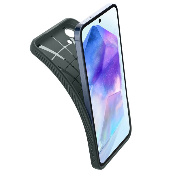 Spigen Liquid Air Backcover Samsung Galaxy A55 - Abyss Green