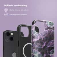 Selencia Vivid Backcover met MagSafe Apple iPhone 13 - Leo Bubble Green