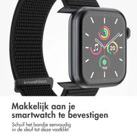 imoshion Nylon bandje Apple Watch Series 1 t/m 11 / SE / Ultra (44/45/46/49 mm) - Zwart