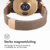 imoshion QuickFit® Milanees bandje  - Garmin 22 mm aansluiting - Maat L/XL - Rose Gold