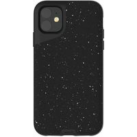 Mous Contour Backcover iPhone 11 - Speckled Black Leather