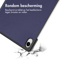 imoshion Trifold Bookcase Samsung Galaxy Tab S11 - Donkerblauw