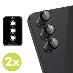 imoshion 2 Pack Camera lens protector Samsung Galaxy A35 - Black