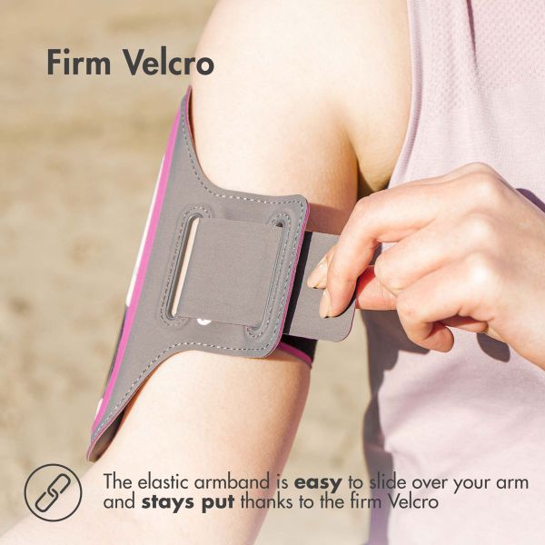 imoshion Premium Fit - Telefoonhouder hardlopen - Size L - Paars