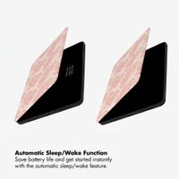 Selencia Vivid Tablet Case Apple iPad 11 (2025) 11 inch A16 / iPad 10 (2022) 10.9 inch - Paisley Blush