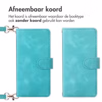 imoshion Bookcase met koord Samsung Galaxy S23 - Turquoise