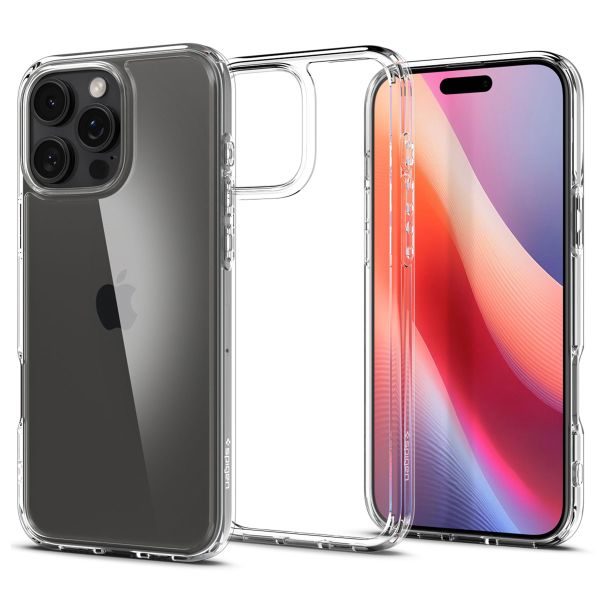 Spigen Ultra Hybrid Backcover iPhone 16 Pro - Crystal Clear