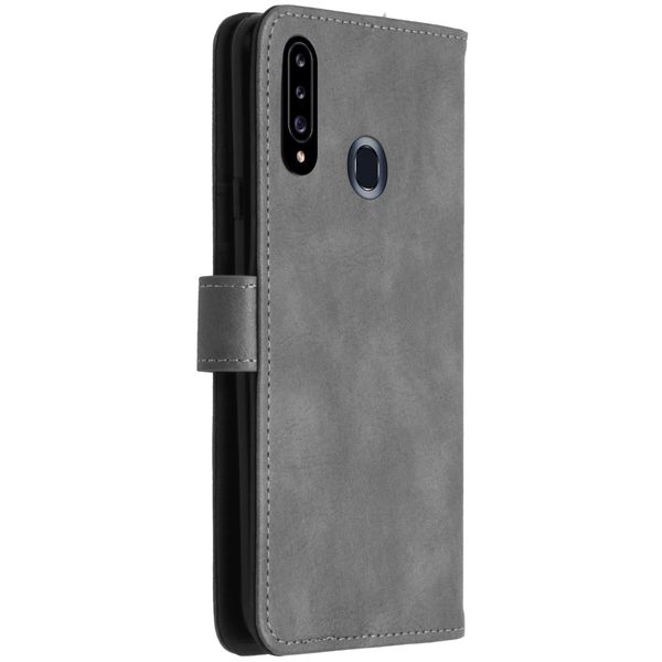 imoshion Luxe Bookcase Samsung Galaxy A20s - Grijs