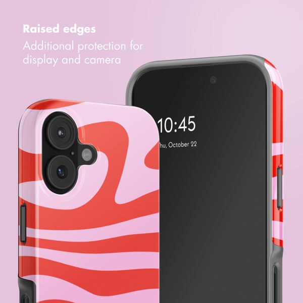 Selencia Vivid Back Cover Apple iPhone 17 - Dream Swirl Pink