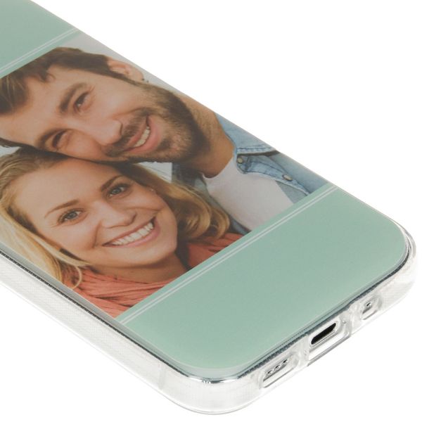 Ontwerp je eigen Apple iPhone 12 Mini gel hoesje - Transparant