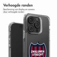 Clear Backcover Apple iPhone 16 Pro - Zwaluwen Utrecht '11