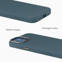 Accezz Mesh Backcover met MagSafe Apple iPhone 14 / 13 - Donkerblauw